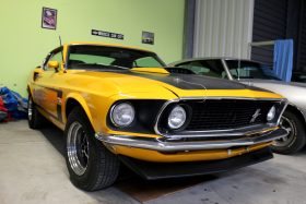 Ford Mustang 1969 Fastback Mach 1 gelb