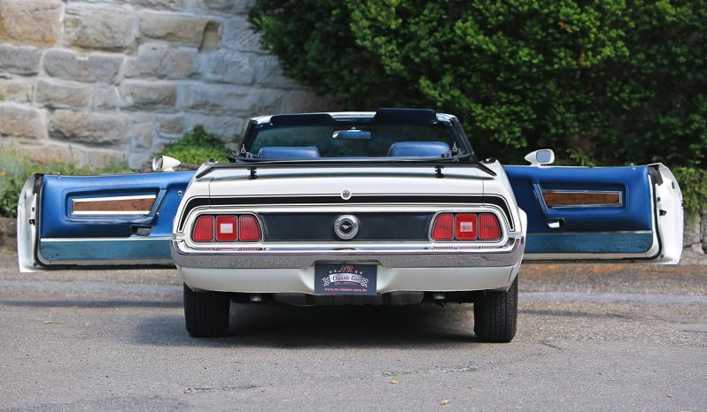 Ford Mustang Cabrio 1972 weiß voll
