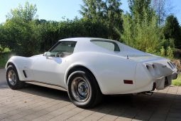 Chevrolet Corvette 1977 weiß voll