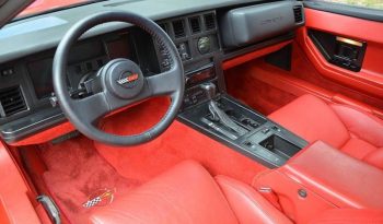 Chevrolet Corvette C4 1986 rot voll