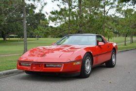 Chevrolet Corvette C4 1986 rot