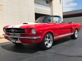 Ford Mustang Cabrio GT 350 clone BJ 1965 Rot/Weiss