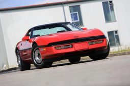 Chevrolet Corvette C4 BJ 1984 Targa Rot voll