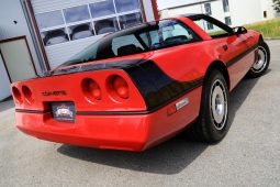 Chevrolet Corvette C4 BJ 1984 Targa Rot voll