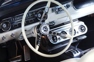 Gepflegter Oldtimer Innenraum