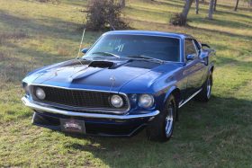 Ford Mustang Mach 1 Baujahr 1969 Blau-Schwarz