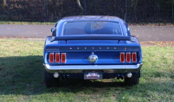 Ford Mustang Mach 1 Baujahr 1969 Blau-Schwarz voll