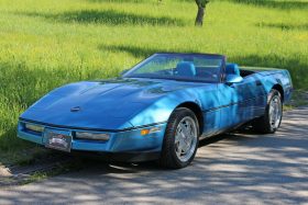 Chevrolet Corvette C4 1989 hellblau