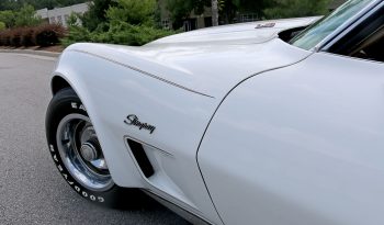Corvette C3 BJ 1973 Chrome Bumper weiß voll