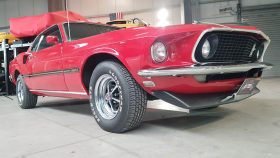 Ford Mustang 1969 Mach 1 rot