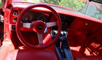 Chevrolet Corvette 1979 Rot voll