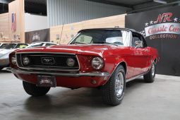 1968 Ford Mustang convertible 302 red