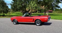 1968 Ford Mustang Convertible Red