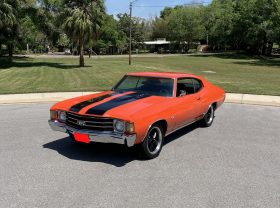 Chevrolet Chevelle BJ 1972 Orange/Schwarz