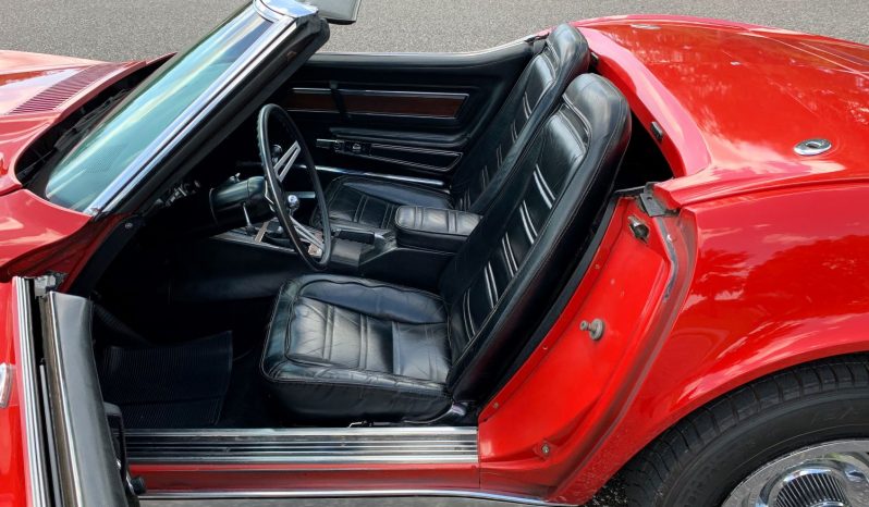 Chevrolet Corvette C3 BJ 1973 Cabrio Rot voll