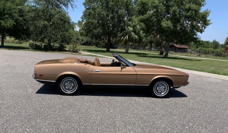 Ford Mustang Cabrio Gold BJ 1973 voll