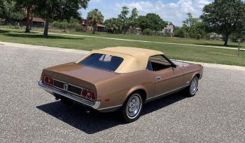Ford Mustang Cabrio Gold BJ 1973 voll
