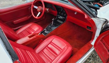 1978 Chevrolet Corvette C3 Weiß/Rot voll