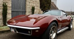1968 Chevrolet Corvette Cabrio Burgundy Rot