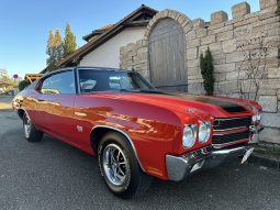 1970 Chevelle SS 396 Rot/Schwarz voll