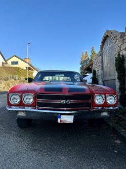 1970 Chevelle SS 396 Rot/Schwarz voll
