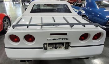 Chevrolet Corvette Cabrio C4 BJ 1989 Weiss/Rot voll