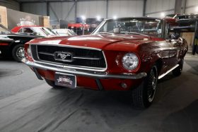 1967 Ford Mustang Cabrio Rot/Rot