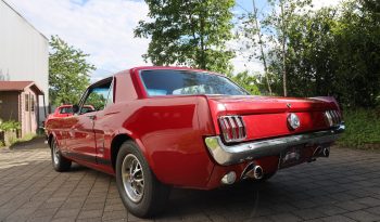 1966 Ford Mustang Rot Coupe Pony Austattung voll