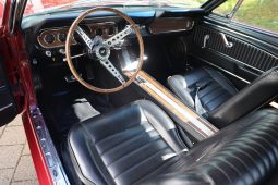1966 Ford Mustang Rot Coupe Pony Austattung voll