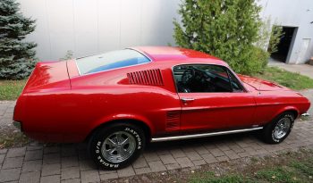 1967 Ford Mustang Fastback Rot/Schwarz voll
