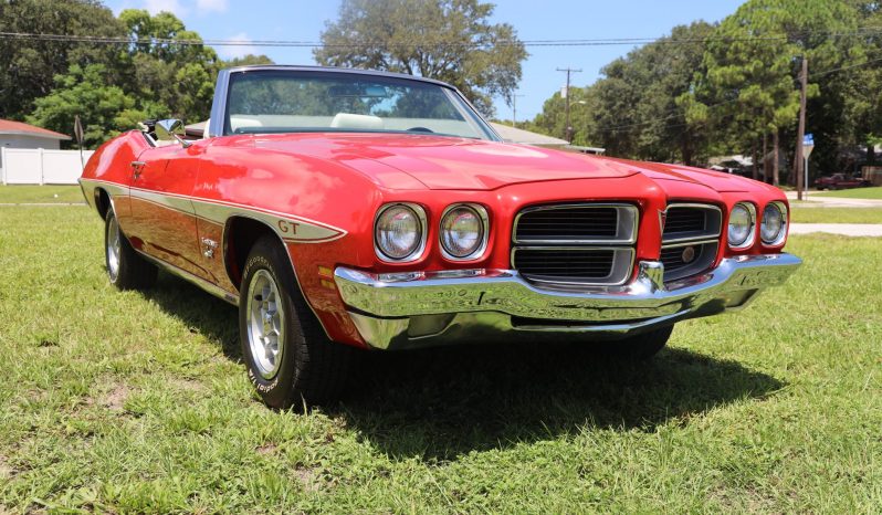 1972 Pontiac Le Mans Convertible Rot/Weiss voll