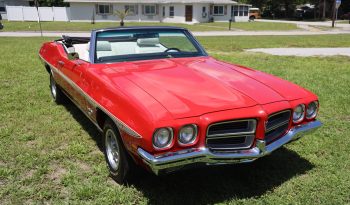 1972 Pontiac Le Mans Convertible Rot/Weiss voll