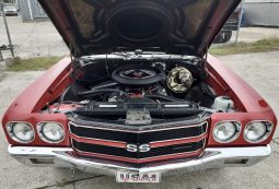 1970 Chevelle SS 396 Rot/Schwarz voll