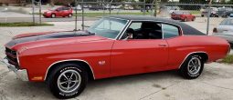 1970 Chevelle SS 396 Rot/Schwarz voll