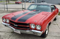 1970 Chevelle SS 396 Rot/Schwarz voll