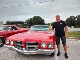 1972 Pontiac Le Mans Convertible Rot/Weiss