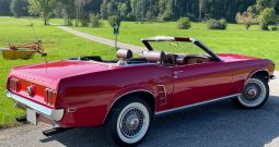 Ford Mustang Cabrio BJ 1969 Rot/Burgundy Red