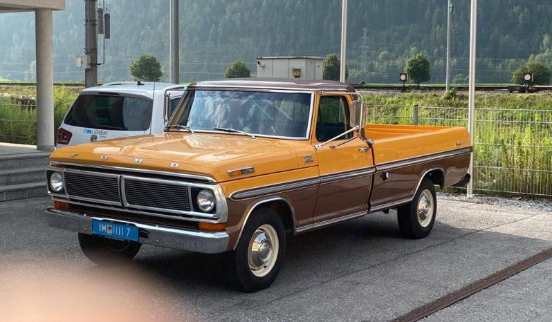Ford Rangler XLT Pickup 1972 Gelb voll