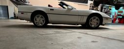 Chevrolet Corvette Cabrio C4 BJ 1989 Weiss/Rot voll
