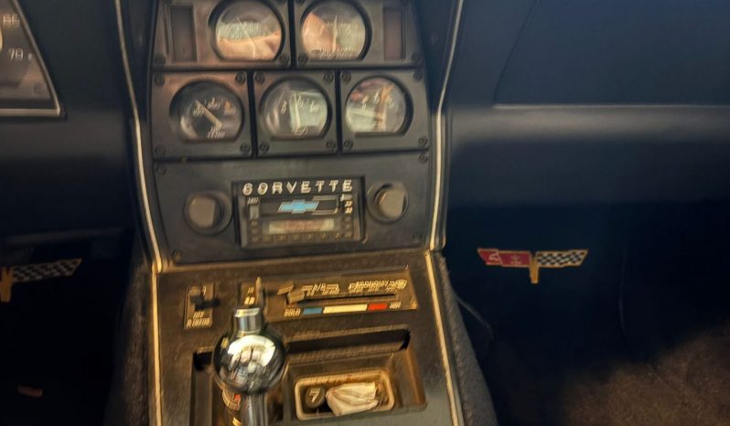1981 Chevrolet Corvette C3 Schwarz/Schwarz voll