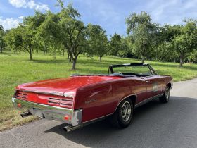 1967 Pontiac GTO 6,5l V8 Cabrio Rot / Schwarz