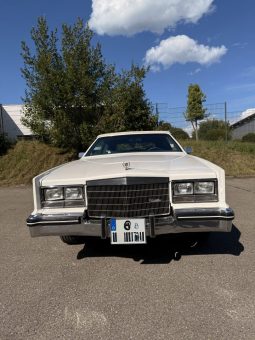 1984 Cadillac Biarritz Eldorado Weiß/Weiß voll