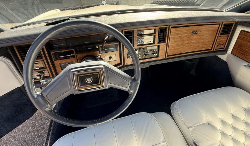 1984 Cadillac Biarritz Eldorado Weiß/Weiß voll