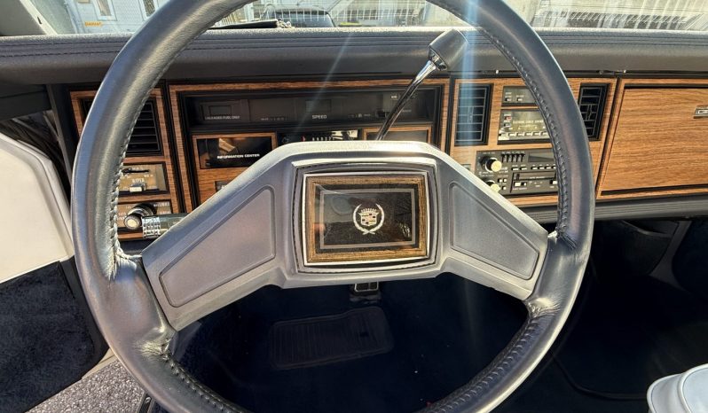 1984 Cadillac Biarritz Eldorado Weiß/Weiß voll