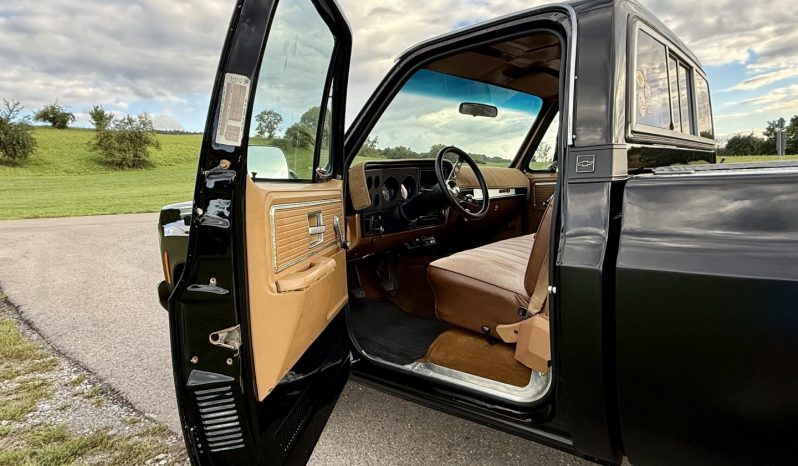 1979 Chevrolet C20 Pickup Schwarz/Braun voll