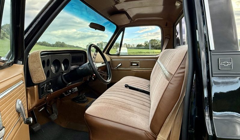 1979 Chevrolet C20 Pickup Schwarz/Braun voll