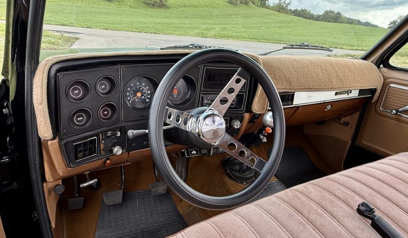 1979 Chevrolet C20 Pickup Schwarz/Braun voll
