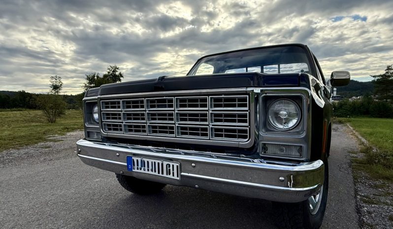 1979 Chevrolet C20 Pickup Schwarz/Braun voll