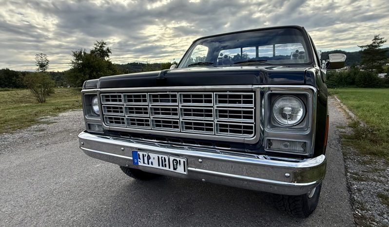 1979 Chevrolet C20 Pickup Schwarz/Braun voll