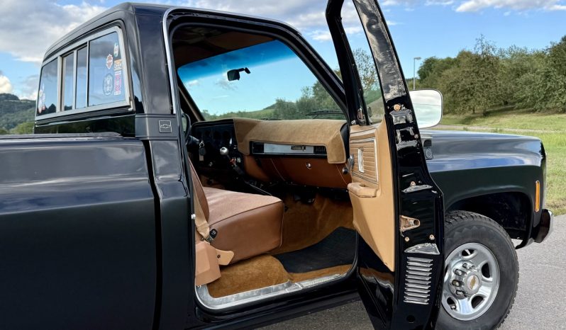 1979 Chevrolet C20 Pickup Schwarz/Braun voll